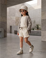 Ruffle | Girls Loopknit Shorts