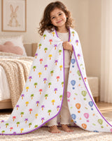 Mimi | Reversible Muslin Baby Blanket