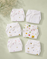 Autumn Buds | Organic Muslin Baby Nappy