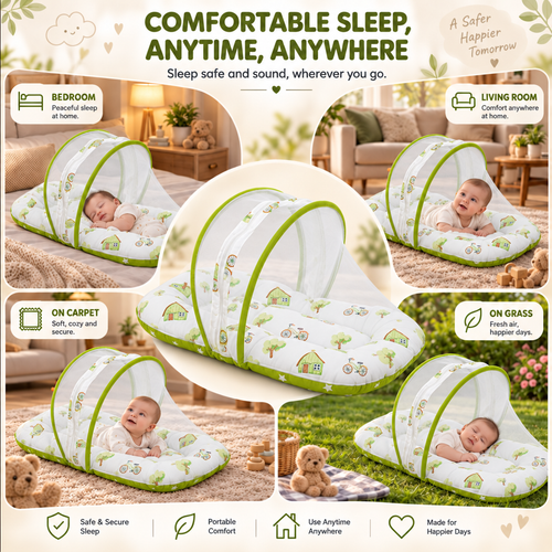 Cloudie | Baby Bed With Mosquito Net