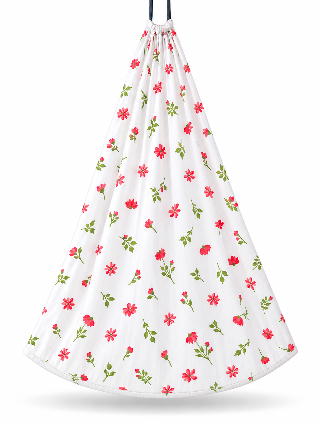 Lullaby | Printed Cotton Baby Thottil with Net