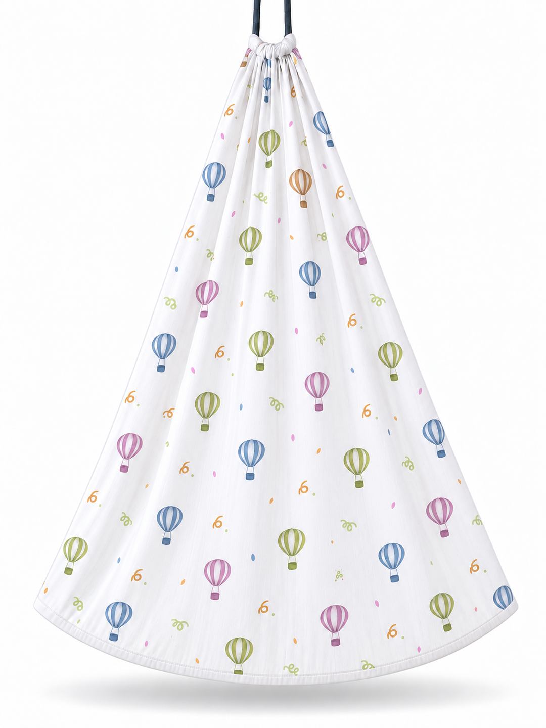 Aira | Printed Cotton Baby Thottil with Net
