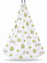 Vela | Printed Cotton Baby Thottil with Net