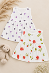 Lunora | Cotton Muslin Button Frock