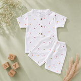 Organic Muslin Chinese Collar