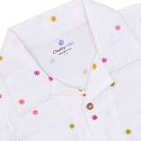 Autumn Breeze | Organic Muslin Collar Shirt & Shorts Set