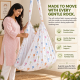 Aira | Printed Cotton Baby Thottil with Net