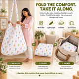 Aira | Printed Cotton Baby Thottil with Net
