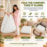Vela | Printed Cotton Baby Thottil with Net