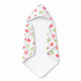 Wild Petals | Muslin Hooded Baby Towel