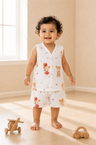 Mice | Muslin Sleeveless Baby Co-ord