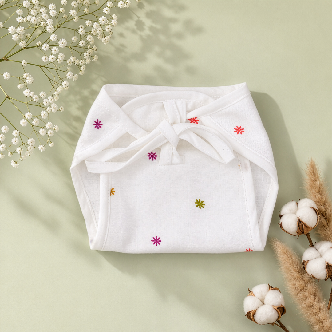 Geo Tots | Organic Muslin Baby Nappy