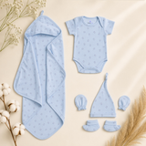 Hello Baby Pink | Newborn 5-Piece Essentials Set