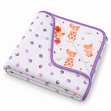 Cloud Nine | Reversible Muslin Baby Blanket