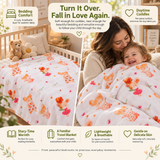 Cloud Nine | Reversible Muslin Baby Blanket
