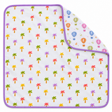 Mimi | Reversible Muslin Baby Blanket
