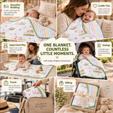 Mello | Reversible Muslin Baby Blanket