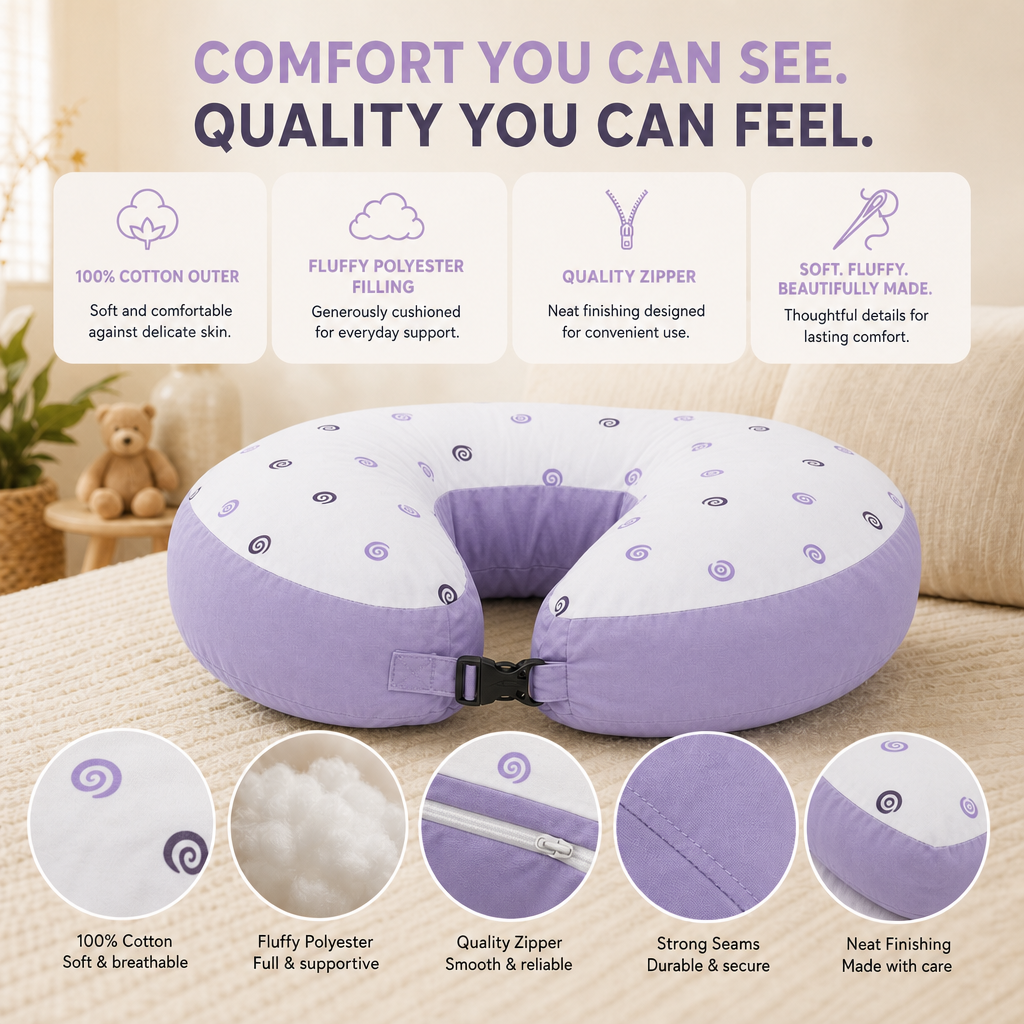 Nuzzle | Baby Feeding & Nursing Pillow