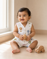 Sky | Muslin Sleeveless Baby Co-ord