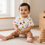 Poma | Organic Muslin Half Sleeve Baby Jabla