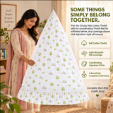 Vela | Printed Cotton Baby Thottil with Net